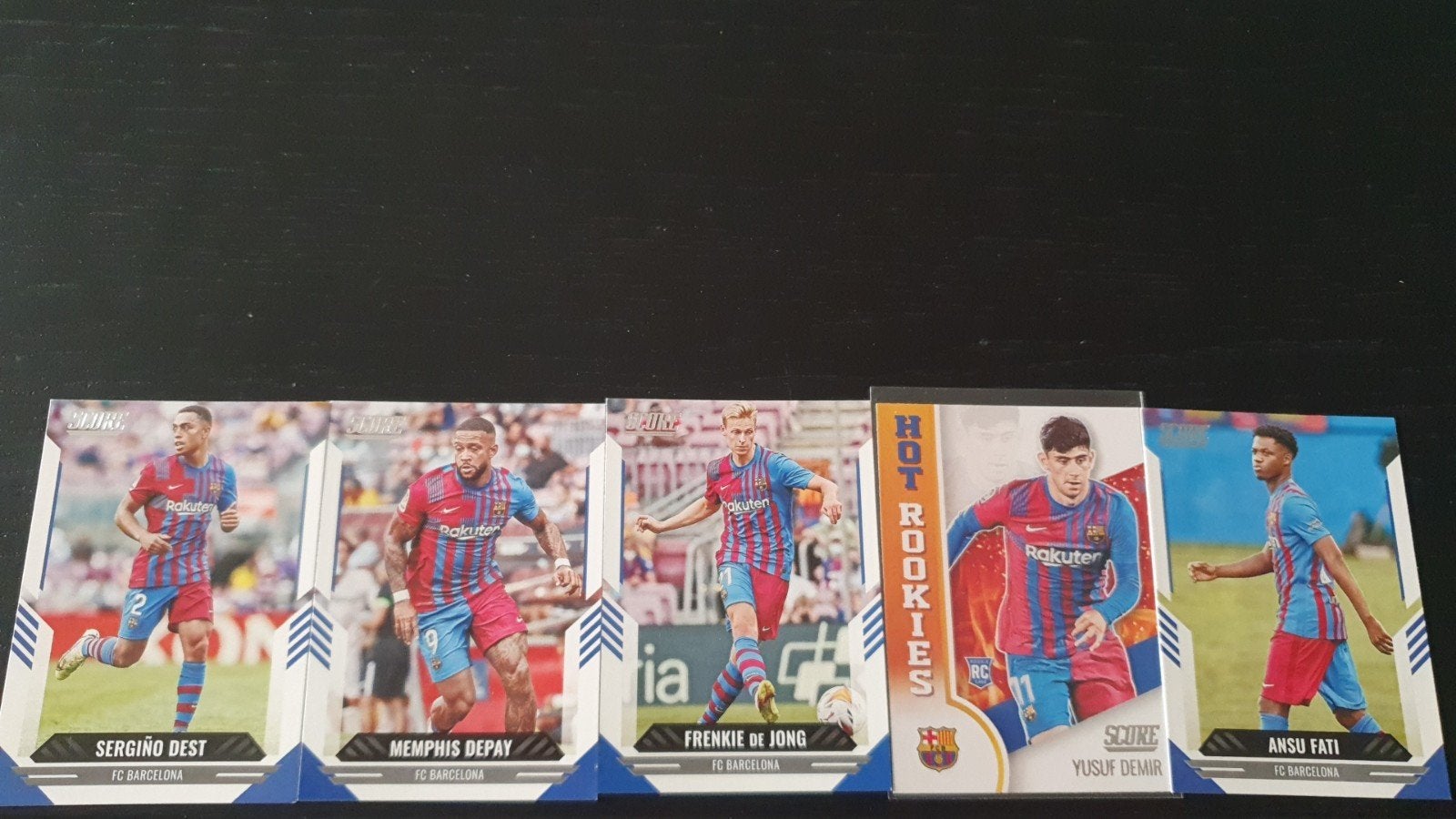 FC Barcelona Panini Fati/Demir Rookie, Ophalen of Verzenden, Zo goed als nieuw, Meerdere stickers