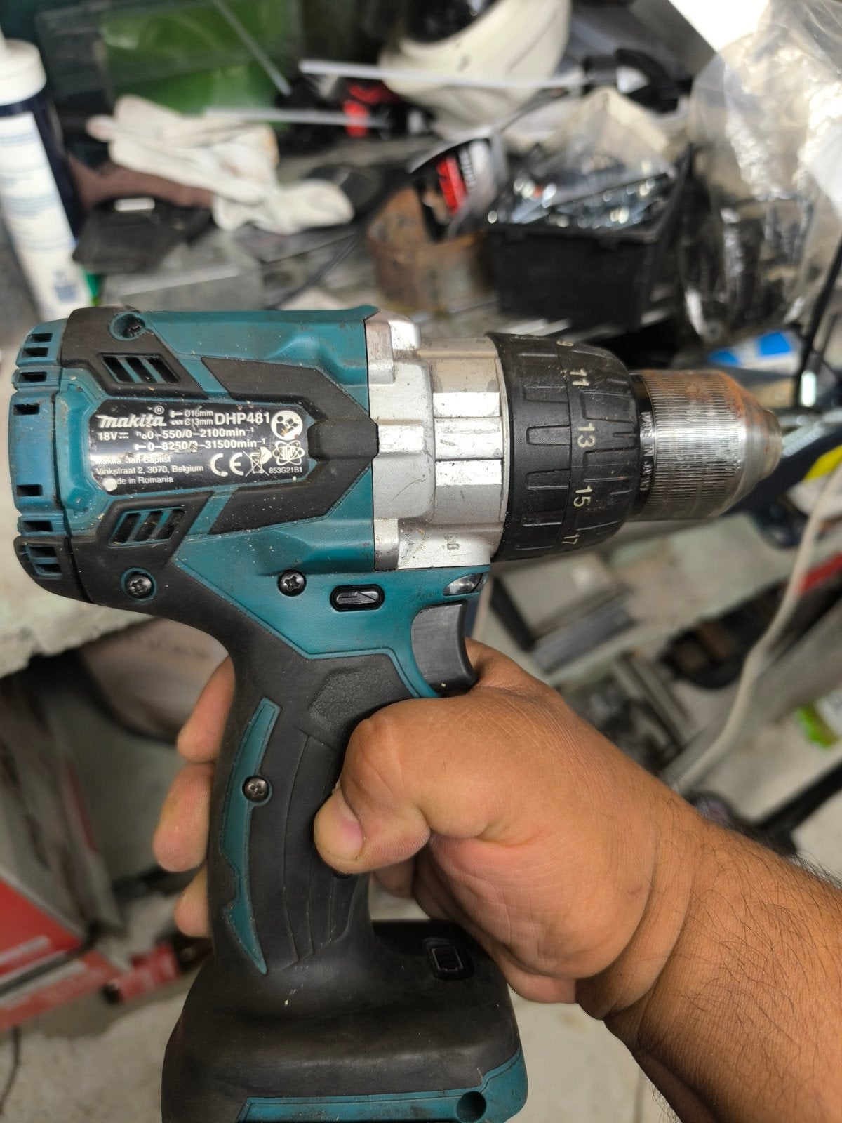 MAKITA, Ophalen