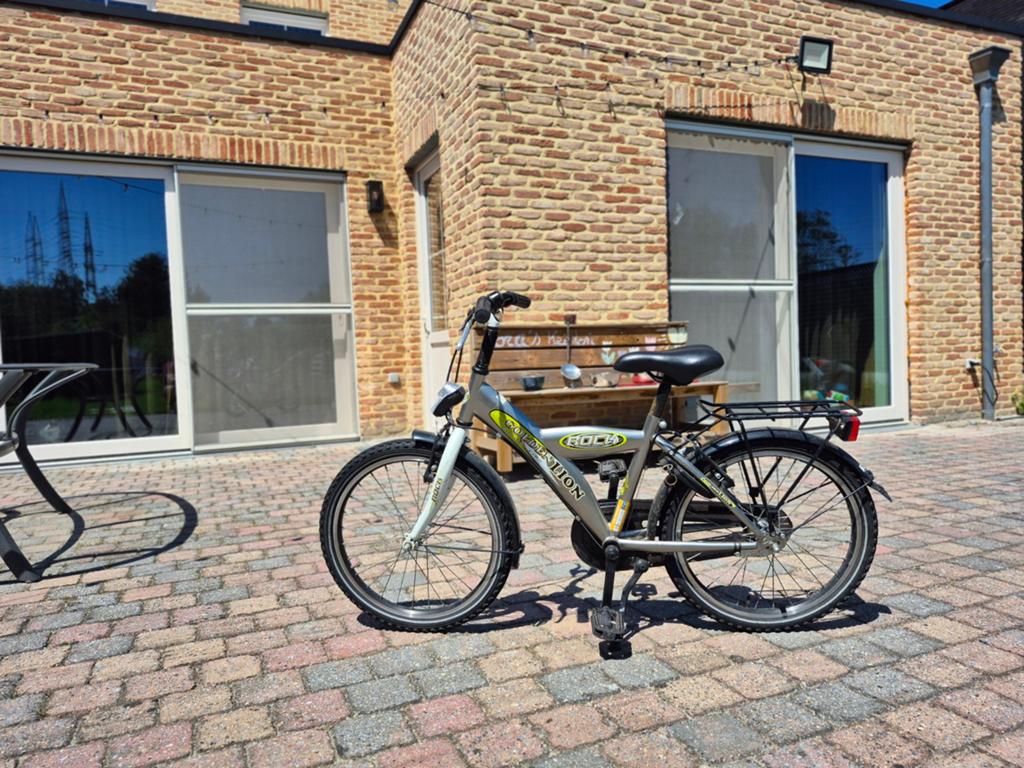Fiets 20inch, Ophalen