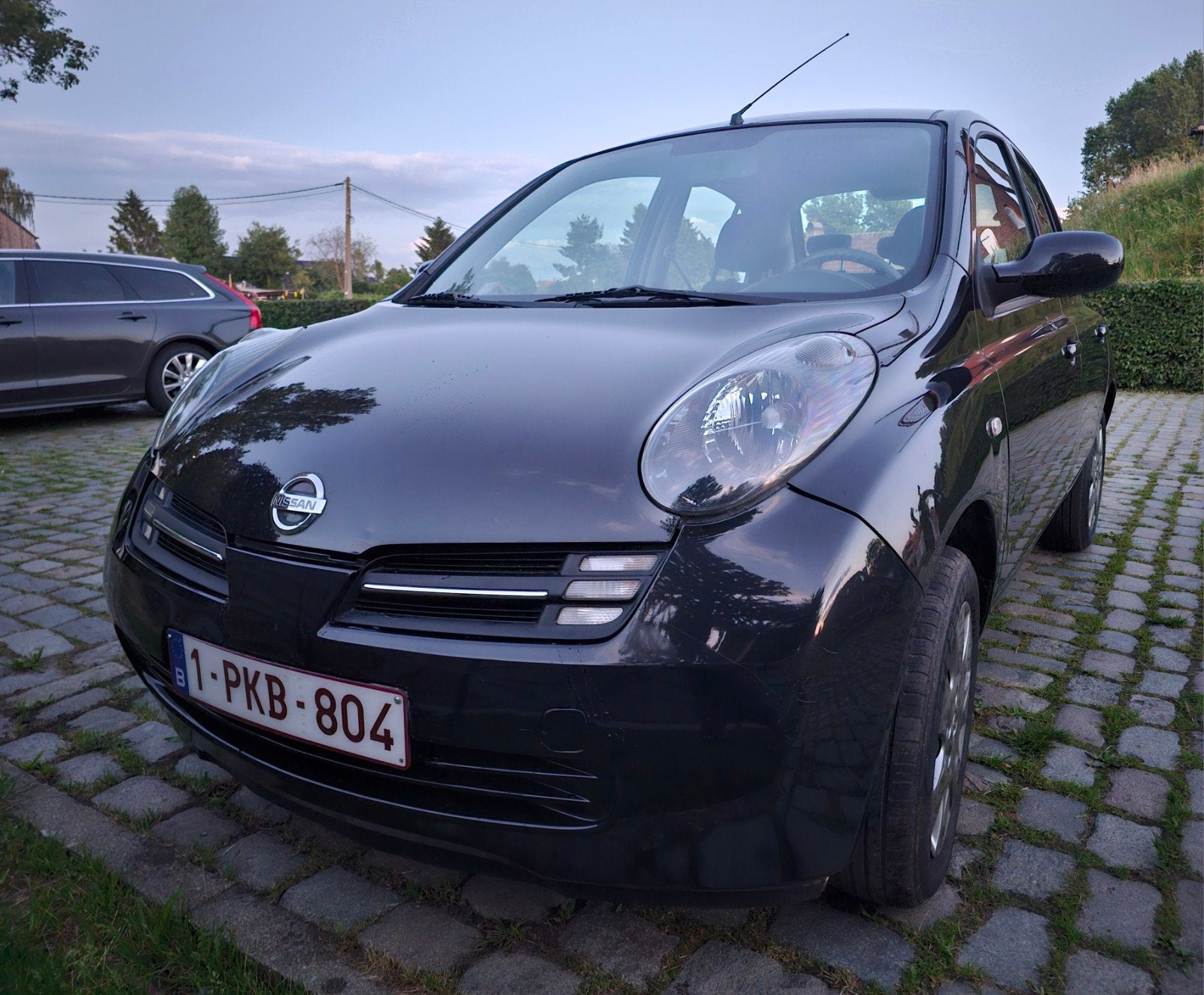 Nissan Micra 1.5dci Airco 149.000km, Autos, Ordinateur de bord, Carnet d'entretien, 48 kW, Noir