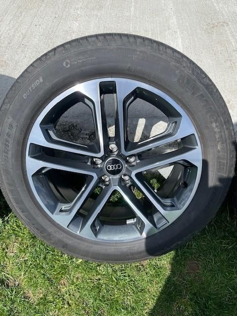 Jantes Audi Q5 19 pouces avec pneus Michelin, Neuf, Pneus et Jantes, Véhicule de tourisme, Pneus été