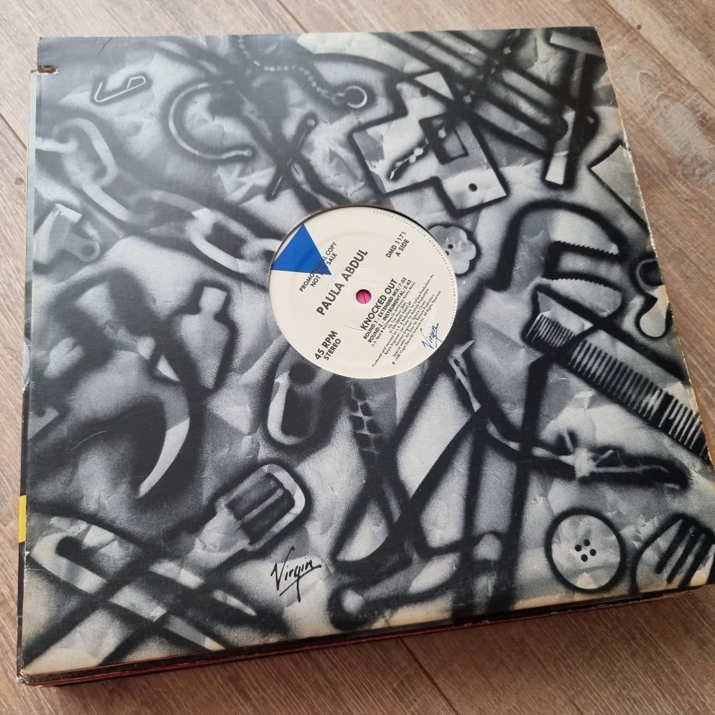 12" Paula Abdul – Knocked Out, Cd's en Dvd's, Vinyl Singles, Gebruikt, Maxi-single, 1980 - 1989, Ophalen of Verzenden