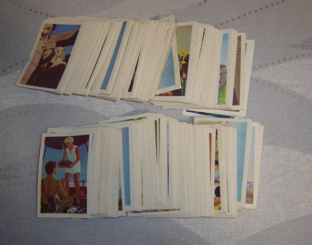 Chromos SUCHARD Zaventem Groot lot, Gebruikt, Verzenden, 1940 tot 1960, Prent