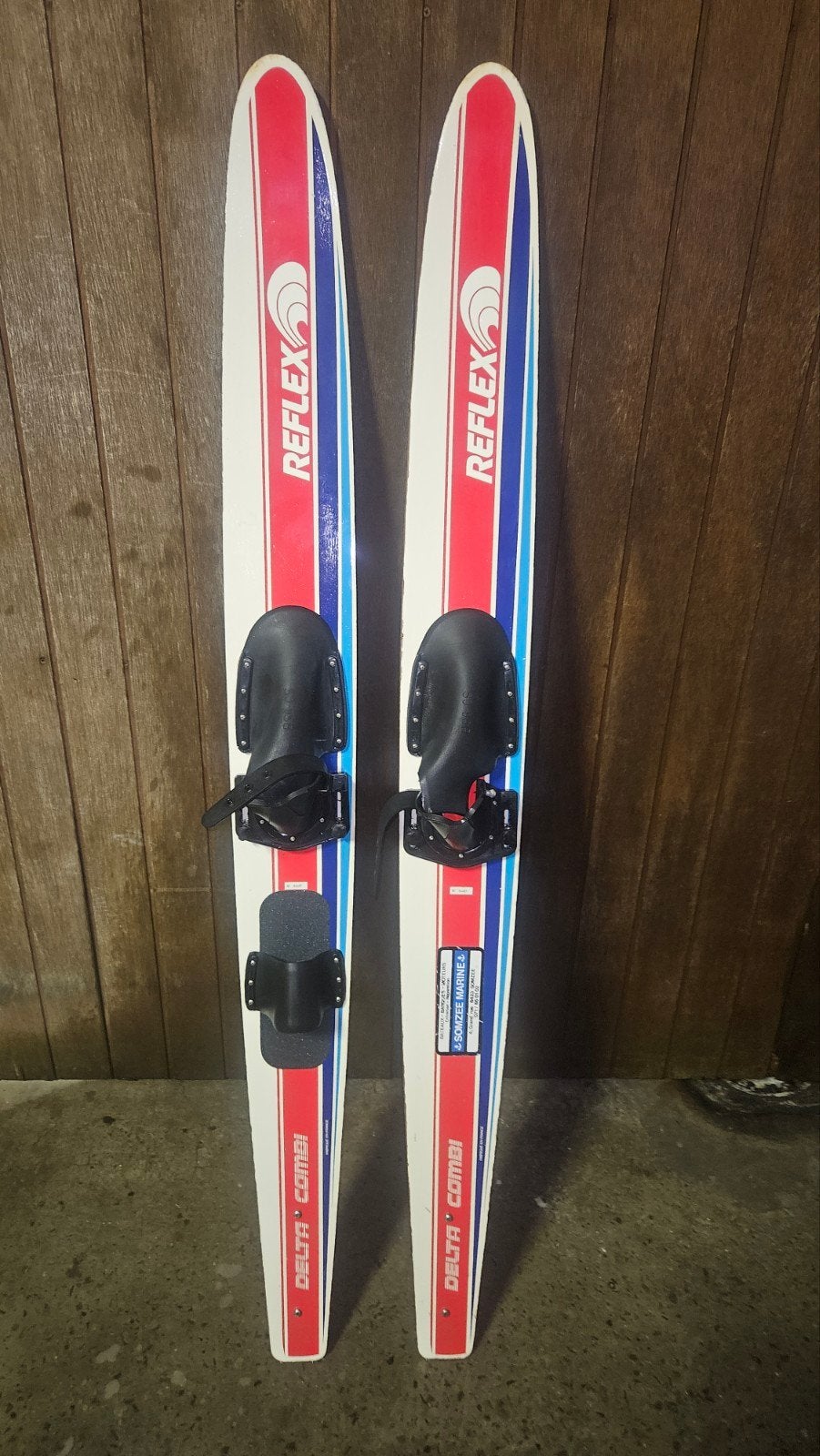 skis nautiques Vintage Reflex Delta Combo – Très bon état, Enlèvement, Skis nautiques