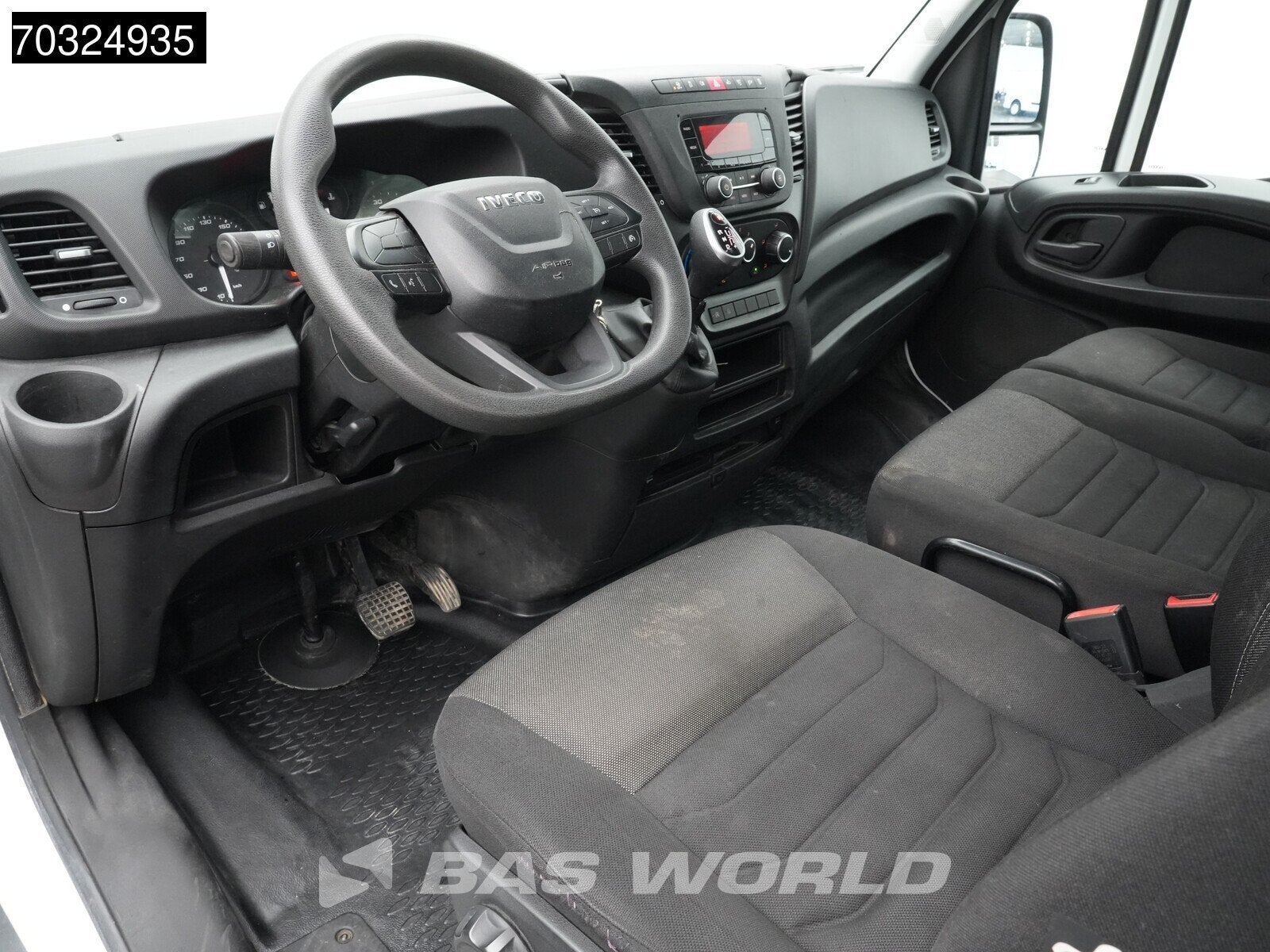 Iveco Daily 35C14 Automaat Kipper met Kist Dubbellucht Kippe, Automaat, Stof, Gebruikt, Euro 6