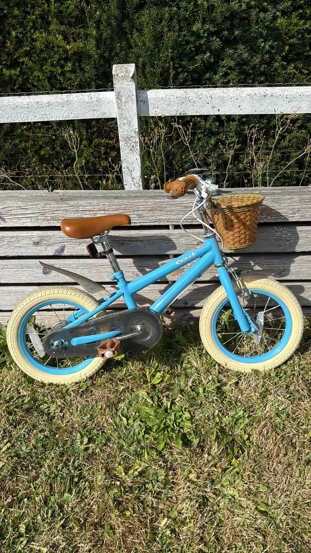 Vélo enfant 14 pouces 3-5 ans, Vélos & Vélomoteurs, Enlèvement, Utilisé, Moins de 16 pouces