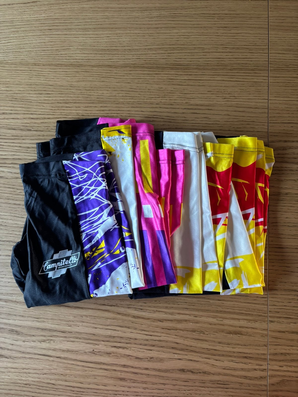 Pakket van 5 vintage 90s wielrenbroekjes, Campitello - M, Ophalen, Zo goed als nieuw, Kleding