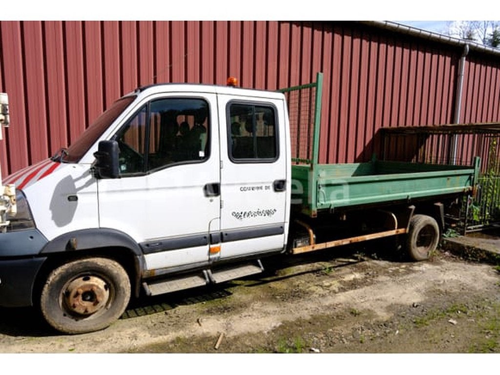 Camionnette double cabine avec plateau tribenne Renault Masc, Autos, Achat, Entreprise, TVA déductible, Autres carburants