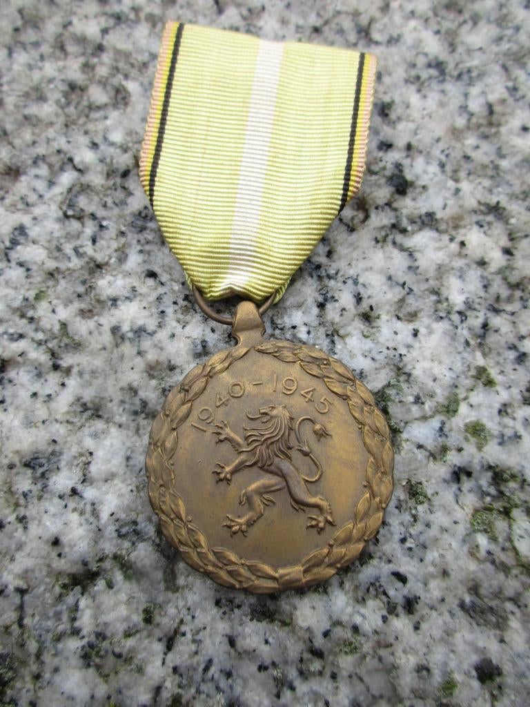 belgische medaille wo2, Verzamelen, Ophalen of Verzenden