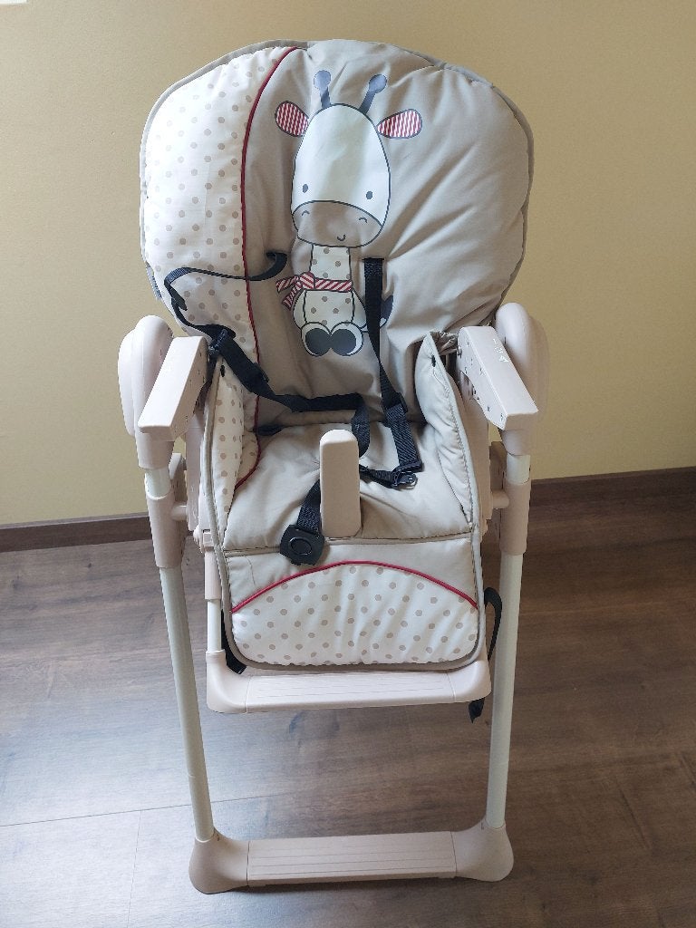 Eetstoel - Kinderstoel, Kinderen en Baby's, Kinderstoelen, Ophalen, Zo goed als nieuw, Meegroeistoel, Afneembaar eetblad