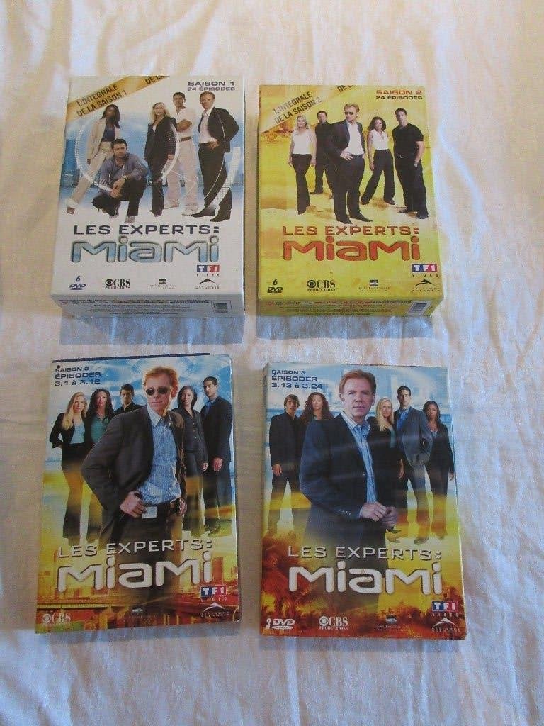 DVD LES EXPERTS MIAMI différentes saisons en français, Enlèvement