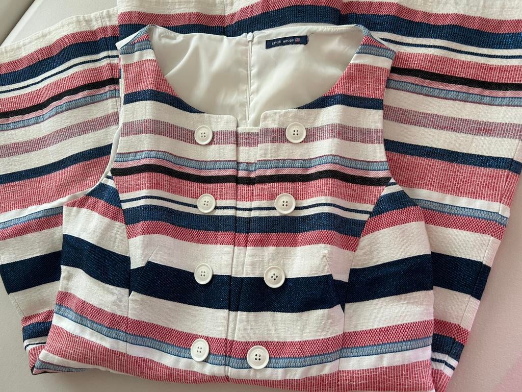 River Woods kleed maat 44 in perfecte staat, Kleding | Dames, Jurken, Overige kleuren, Maat 42/44 (L), Ophalen of Verzenden, Zo goed als nieuw