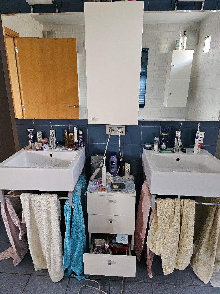 Badkamer zelf uit te breken, Ophalen, Gebruikt, Met douche