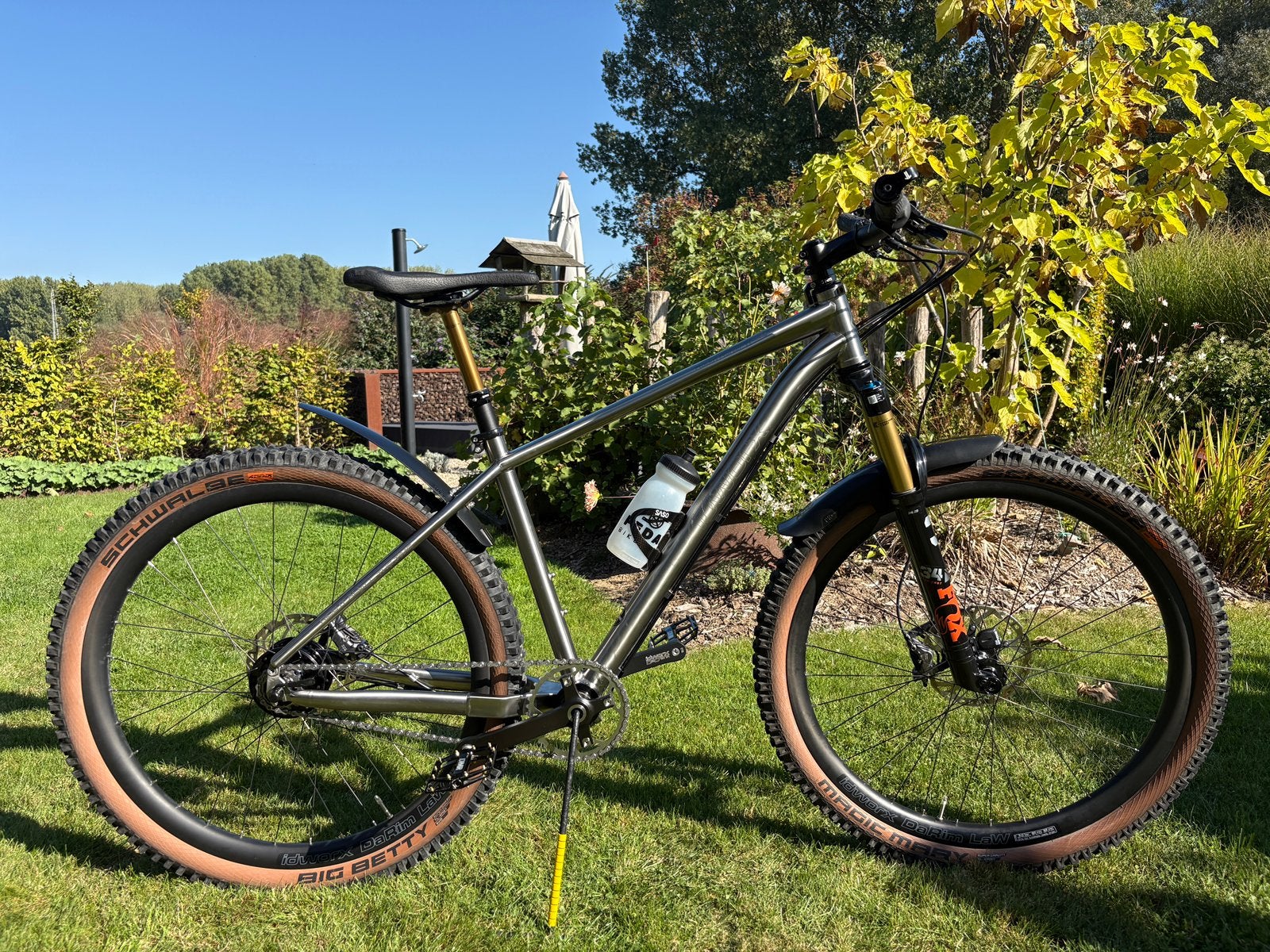 Titanium Idworx Rockn Rohler (Rohloff naaf), Fietsen en Brommers, Hardtail, Heren, 45 tot 49 cm, Zo goed als nieuw