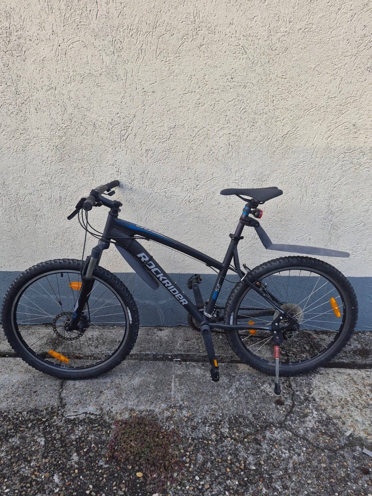 mountainbike rockrider, Ophalen, Schijfrem