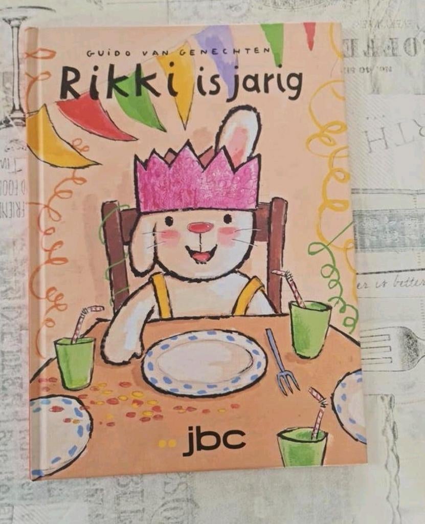 Prentenboek : rikki is Jarig / Guido Van Genechten, Boeken, Ophalen of Verzenden, 4 jaar
