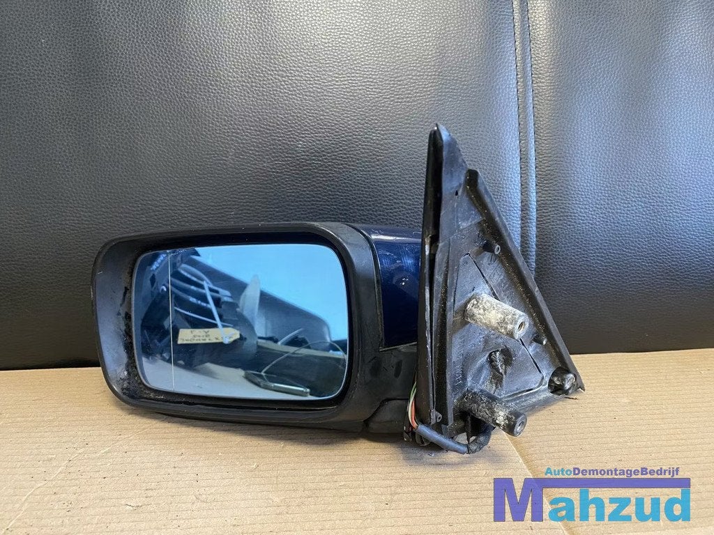 BMW 3 SERIE E46 blauw Links spiegel buitenspiegel 2000-2005, Petuelring 130
80788  Munich, DE, Gebruikt, Info@bmw.de, BMW