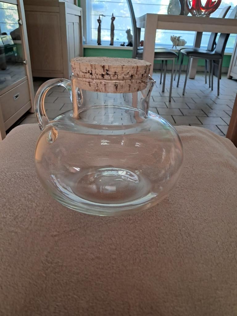 Glazen Kan voor wijn of Sangria, Huis en Inrichting, Keuken | Servies, Ophalen, Nieuw, Glas, Overige typen