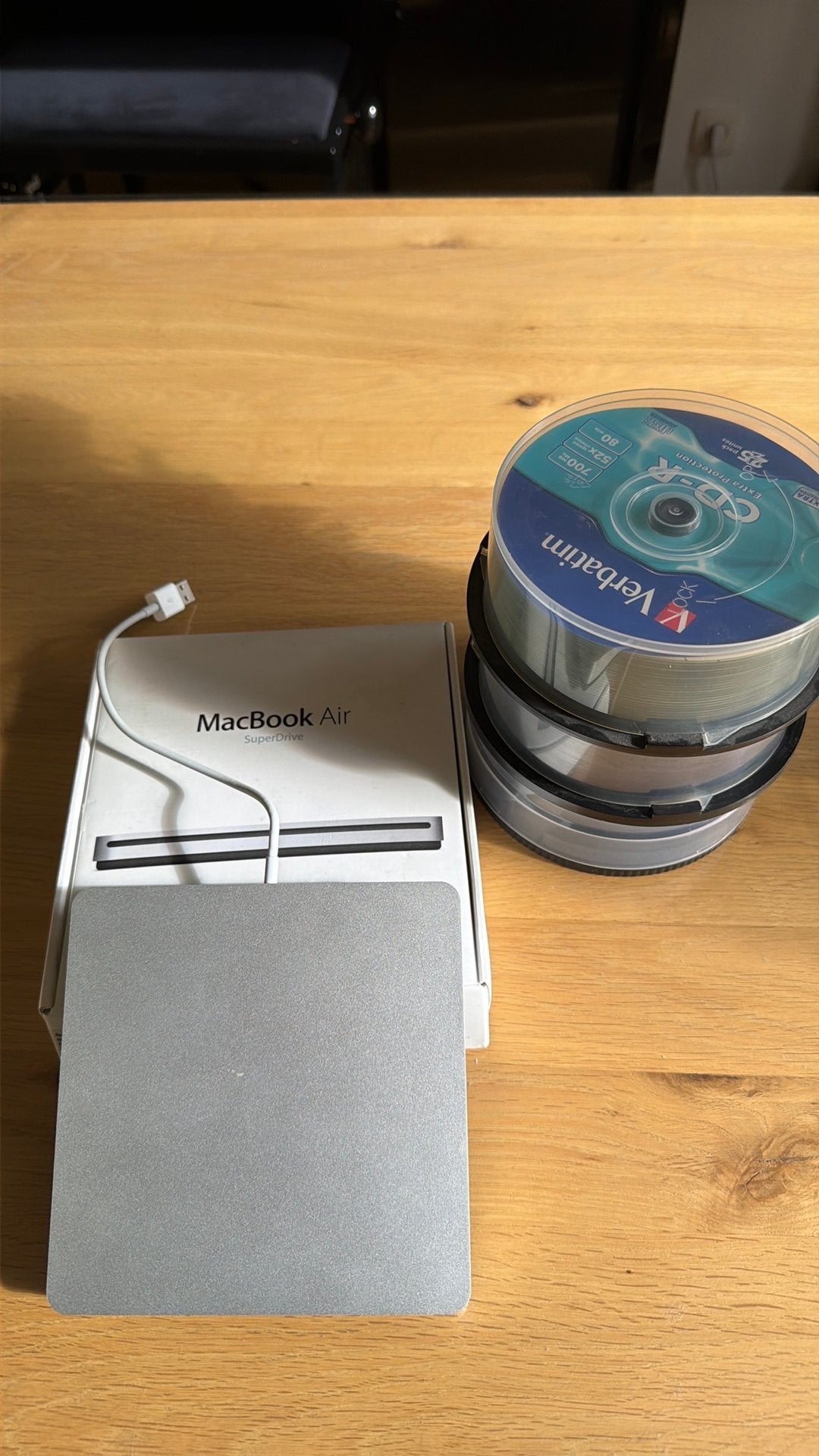DVD Writer Apple plus DVDs, Computers en Software, Ophalen, Gebruikt, Dvd