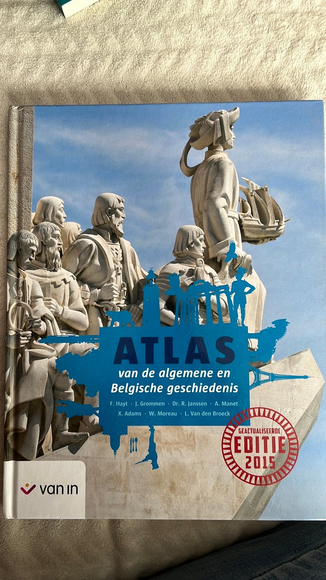Atlas van de algemene en Belgische geschiedenis, Boeken, Ophalen, Nederlands