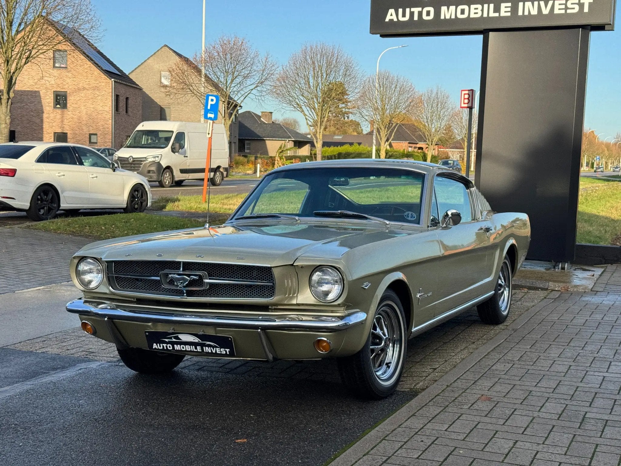 Ford Mustang 289 ORIGINAL GT, LW & RALLY-PAC PERFECT CONDITI, Auto's, 4 zetels, Leder, Bedrijf, Handgeschakeld