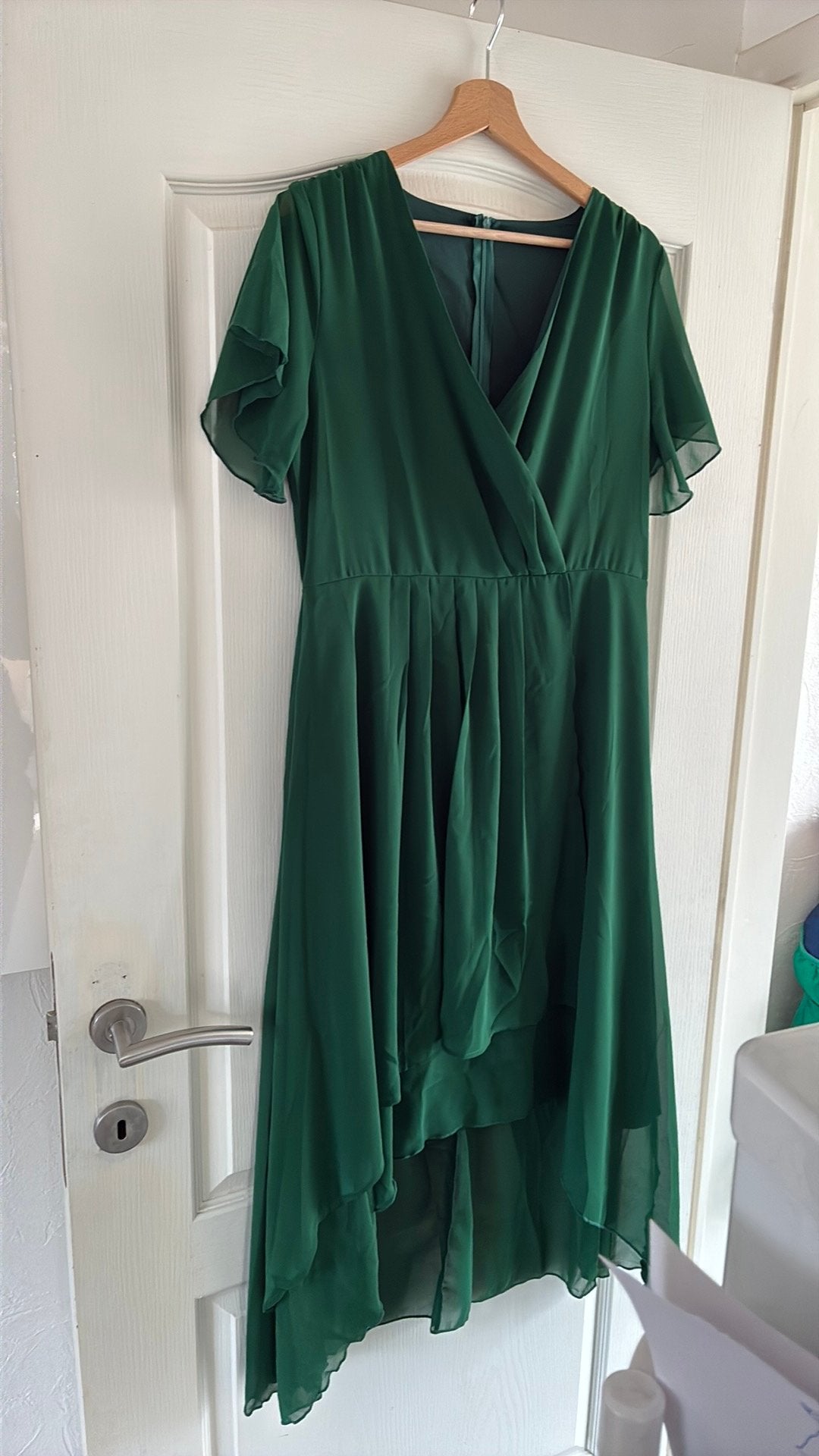 Dames kleed groen, Kleding | Dames, Ophalen of Verzenden, Zo goed als nieuw, Groen