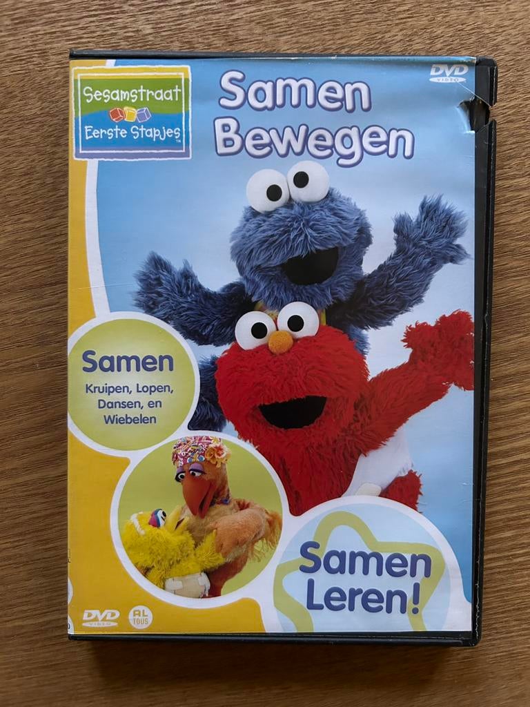 DVD Sesamstraat: Samen bewegen, CD & DVD, DVD | Enfants & Jeunesse, Enlèvement ou Envoi, Tous les âges, Comme neuf, TV fiction