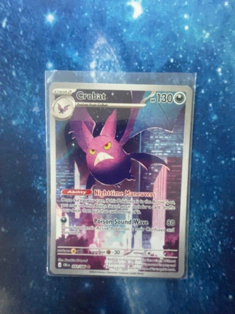 Crobat pokemon kaart, Ophalen, Zo goed als nieuw, Losse kaart, Foil