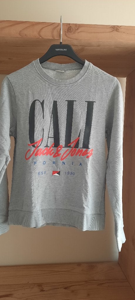 Joli pull Jack & Jones taille XS, Jack  jones, Gris, Enlèvement ou Envoi, Comme neuf