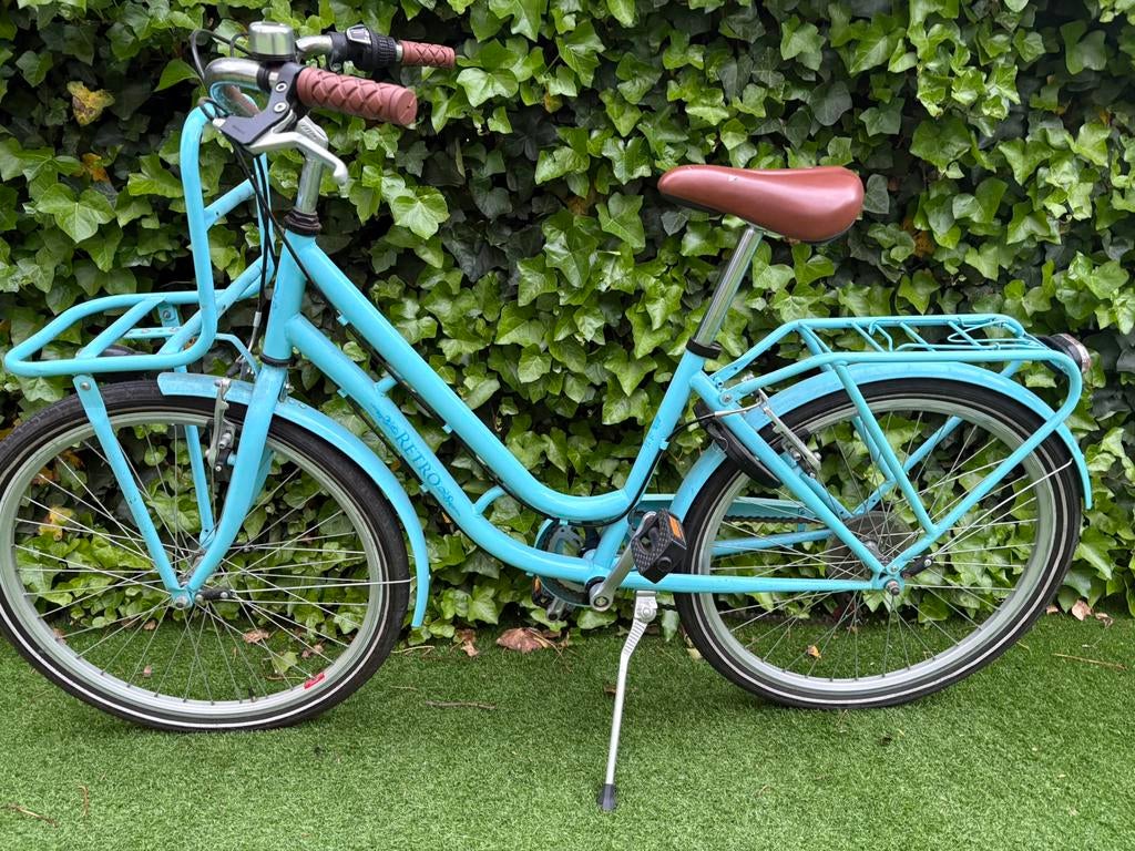 Meisjefiets 24inch 7versnellingen, Ophalen, Versnellingen, Schijfrem, Gebruikt