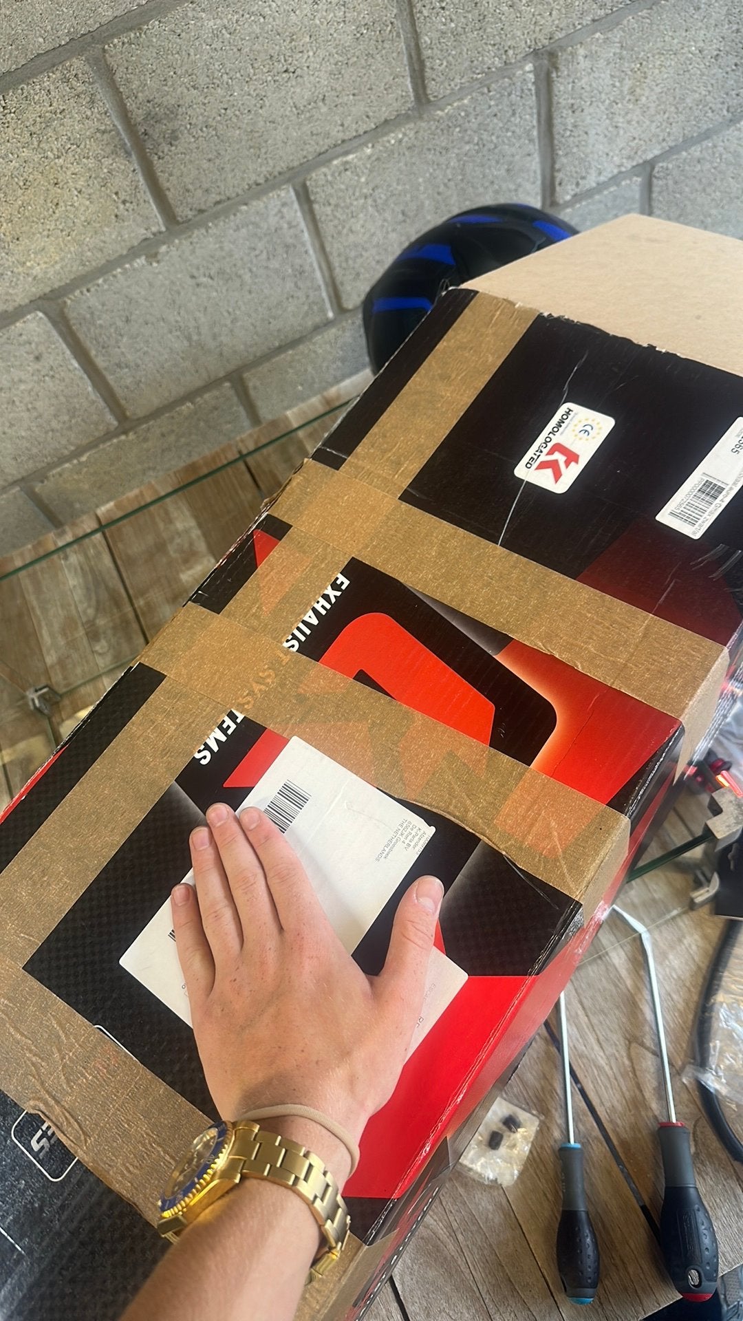 Turbo kit uitlaat splinternieuw, Ophalen