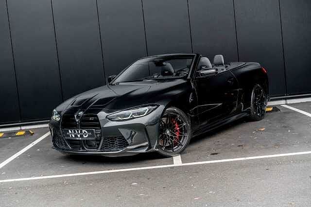 BMW M4 3.0 | M-competition | XDrive | 360° | H.Kardon, Auto's, Automaat, 2993 cc, Cabriolet, Zwart