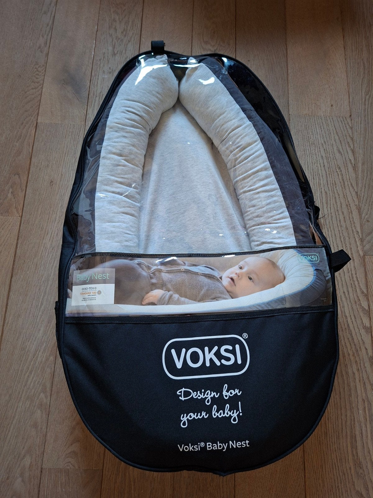 Voksi babynest met beschermhoes, Ophalen