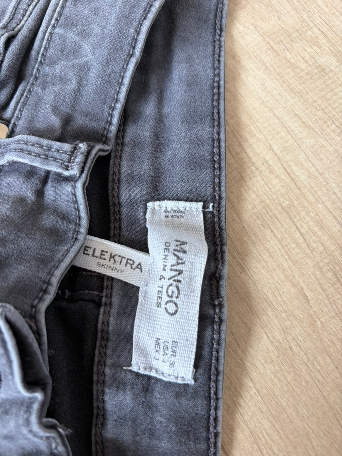 Skinny broek mango maat 36, Vêtements | Hommes, Jeans, Enlèvement, Comme neuf, Gris, W32 (confection 46) ou plus petit