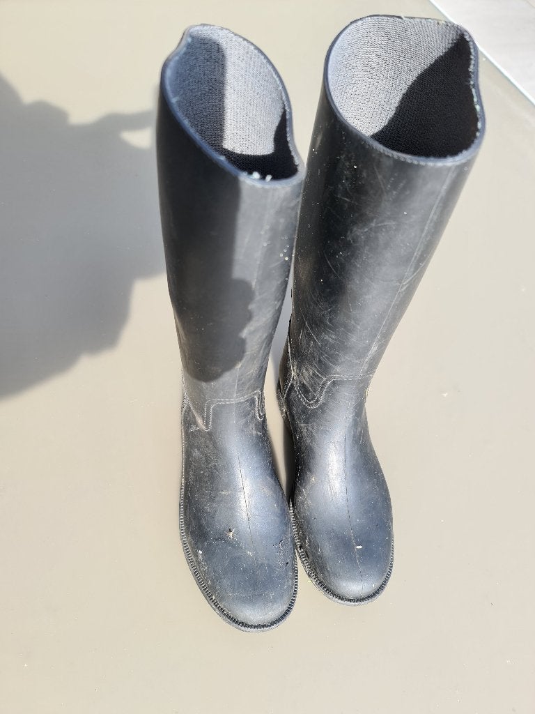 Regenlaarzen, paardrijlaarzen, maat 32, Ophalen, Zo goed als nieuw, Schoenen
