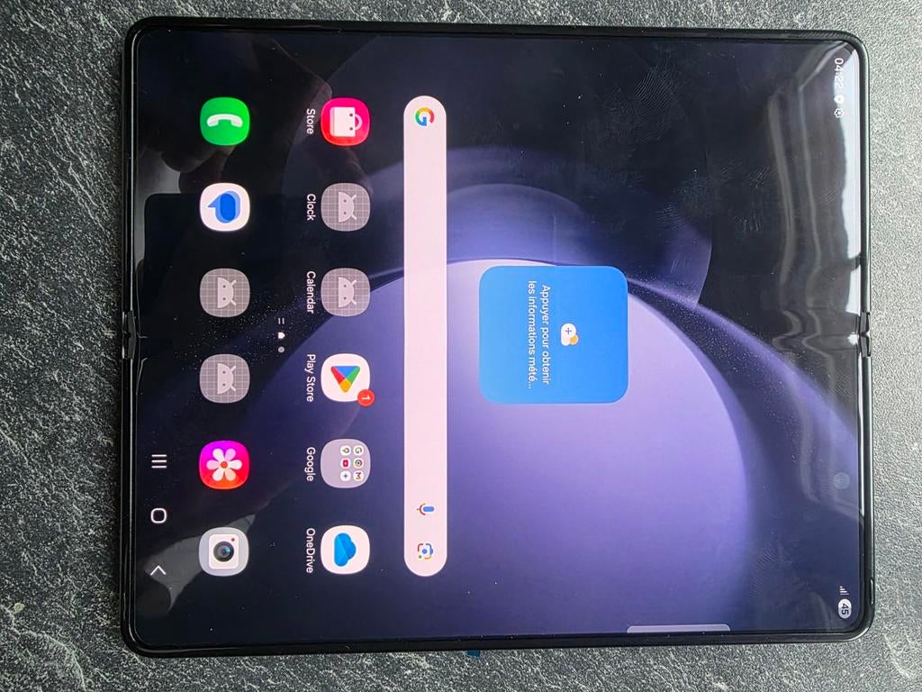 Samsung Galaxy Z Fold5, Télécoms, Autres modèles, 10 mégapixels ou plus, Enlèvement, Android OS