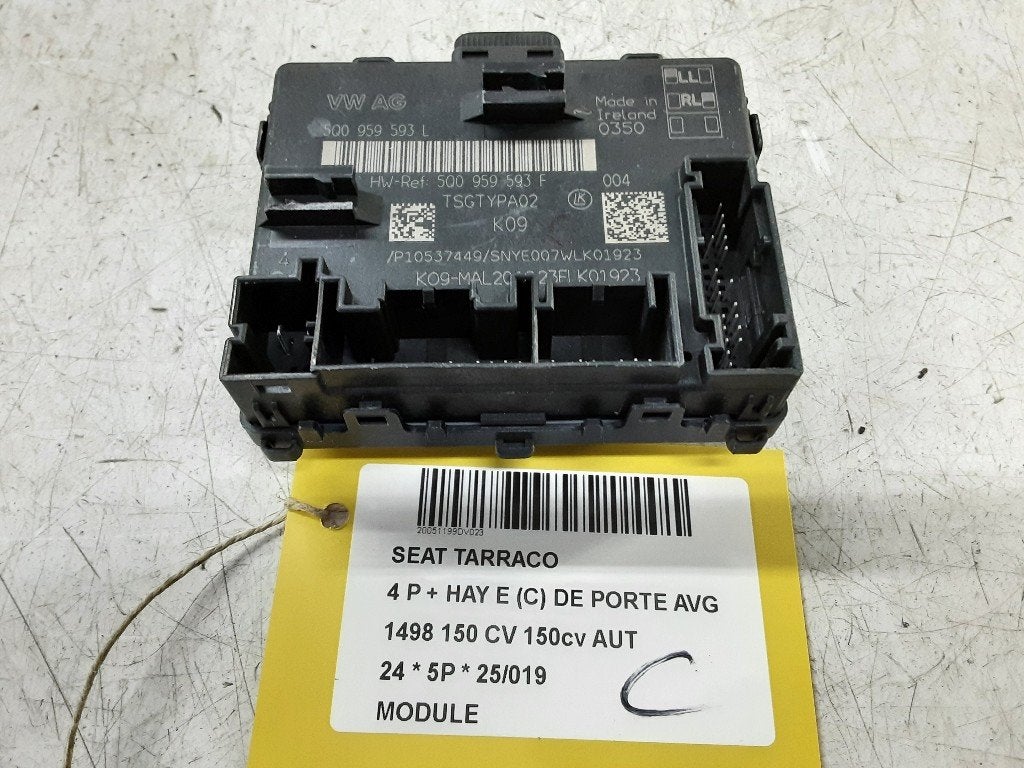 UNITE ELECTRONIQUE Seat Tarraco (5Q0959593L), Autos : Pièces & Accessoires, Seat Deutschland GmbH, Service@seat.de, Utilisé, Seat