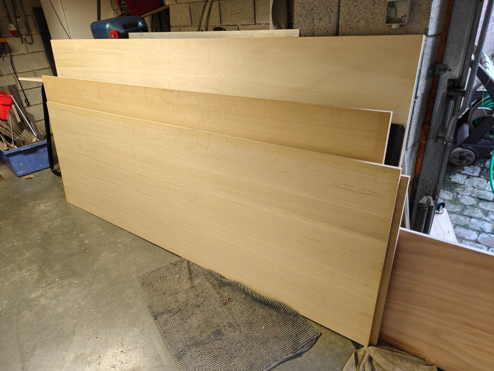 MDF met eikenfineer, Bricolage & Construction, Bois & Planches, Enlèvement