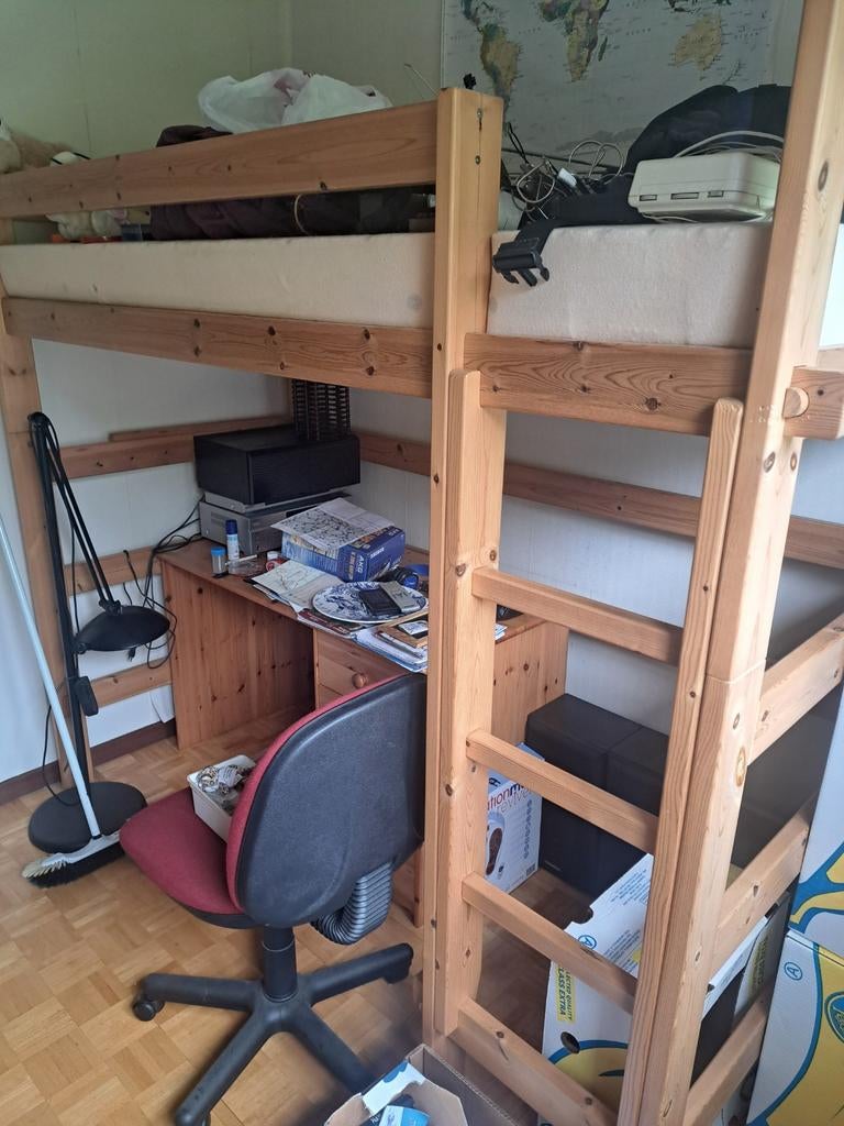 Hoogslaper, Kinderen en Baby's, Kinderkamer | Stapelbedden en Hoogslapers, Ophalen, Hoogslaper