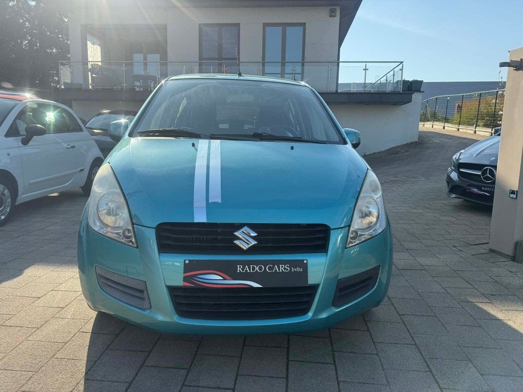 Suzuki splash 1250 cc diesel van 2009, Auto's, Blauw, Bedrijf, Airbags, 1250 cc