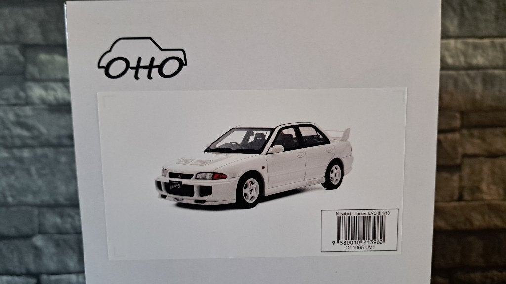 !!PROMOTIONS!! Mitsubishi Lancer EVO 3 GSR 1/18éme otto, Neuf, OttOMobile, Enlèvement ou Envoi, Voiture