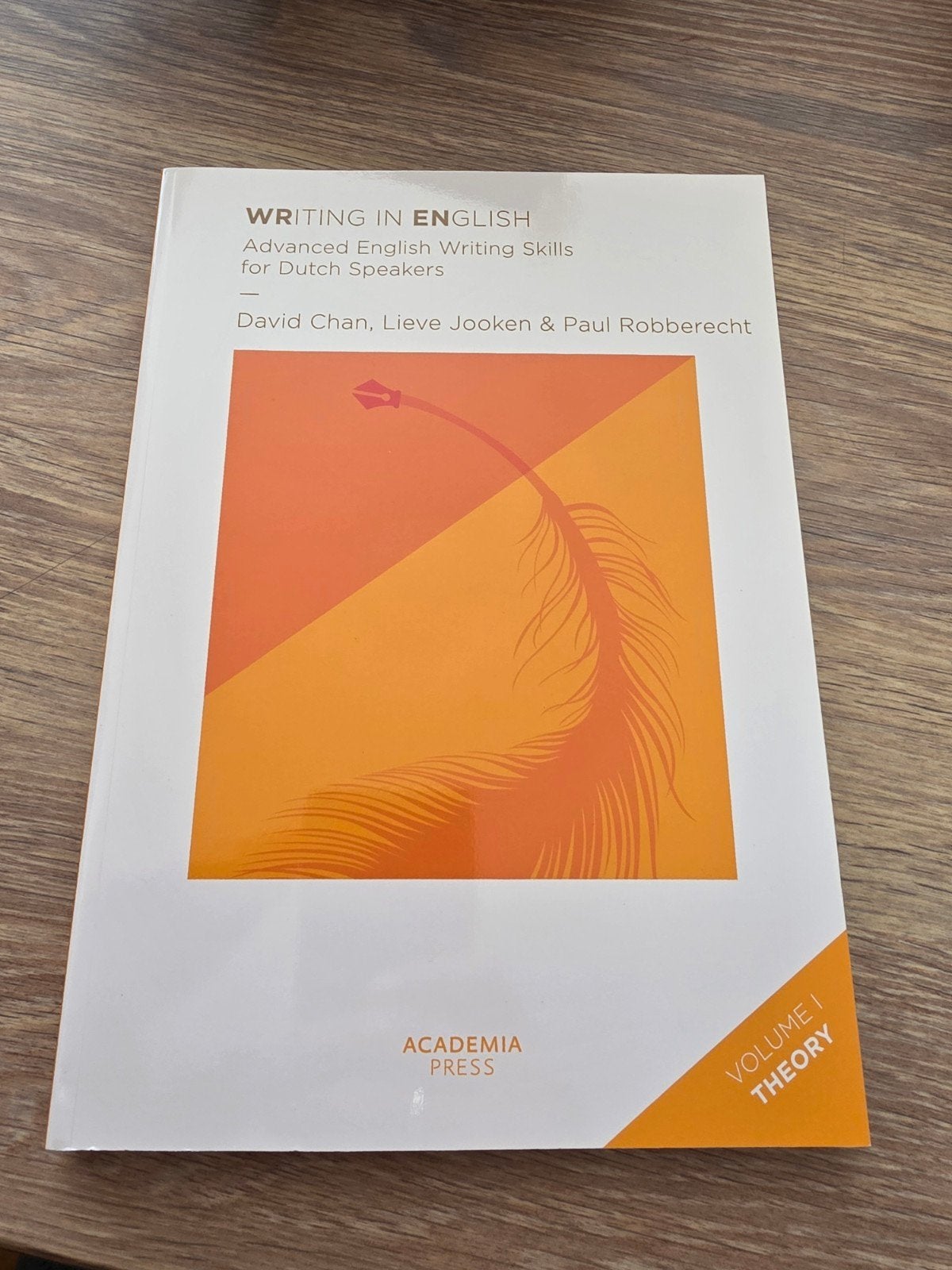 Lieve Jooken - Writing in English 2016, Livres, Langue | Anglais, Enlèvement, Neuf, Lieve Jooken; Paul Robberecht; David Chan