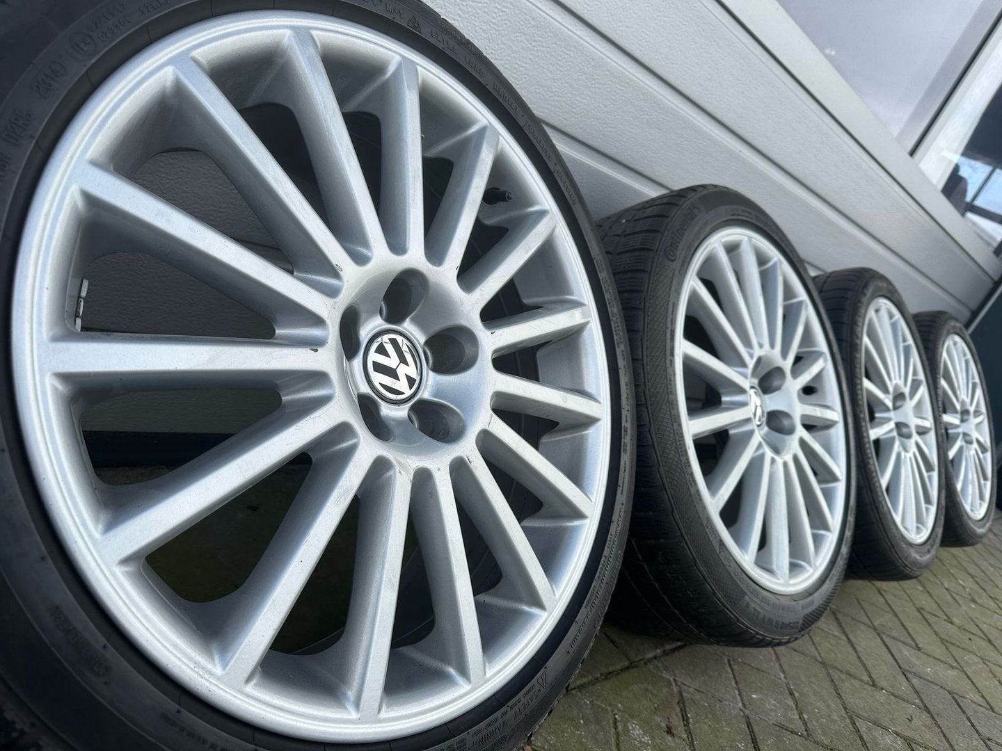 18 inch Volkswagen Golf 4 R32 Polo AW 6C 6R 9N GTI velgen, Auto-onderdelen, Banden en Velgen, 18 inch, Gebruikt, -, -