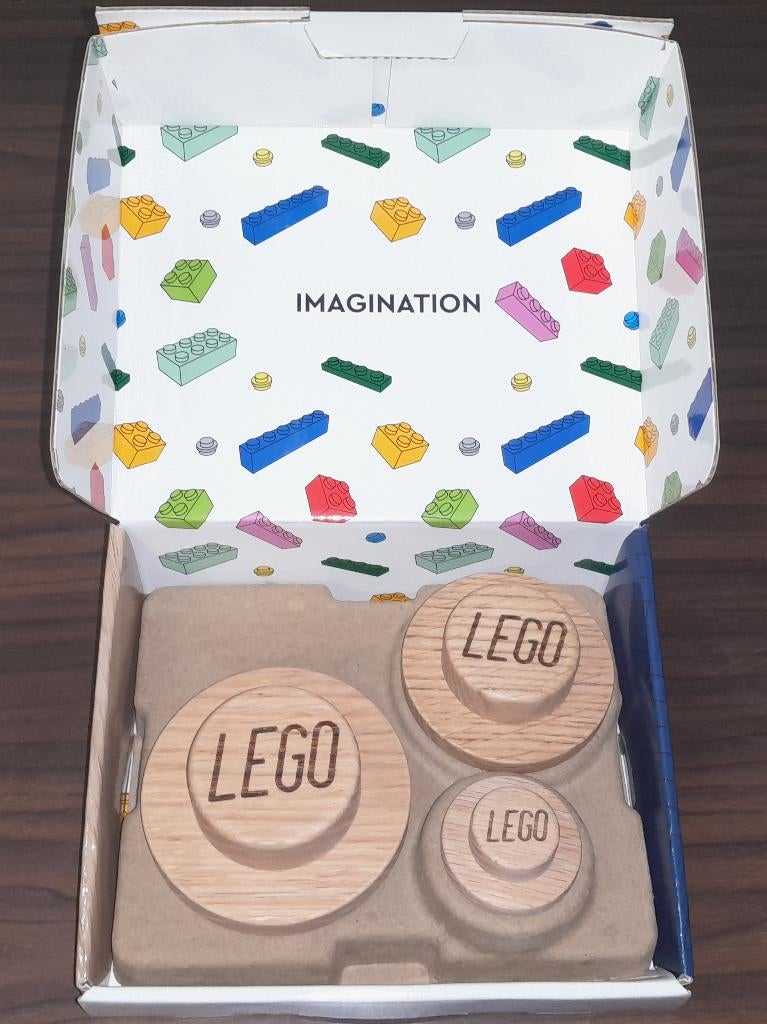 LEGO Hangers (kapstokken) set, Ophalen of Verzenden, Nieuw, Hout, Wandhaken
