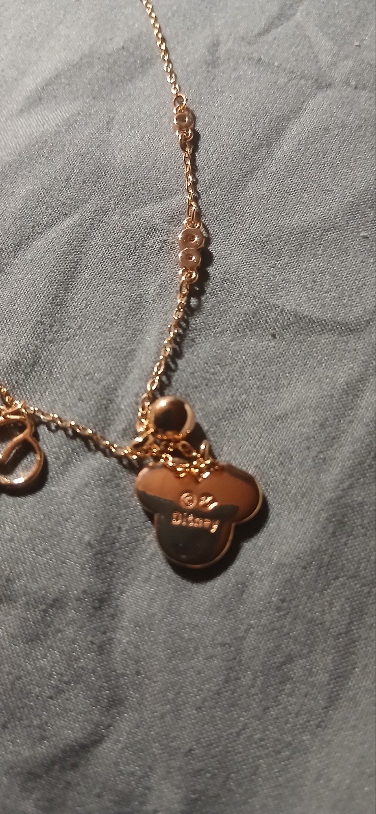 swarivski ketting Disney Minnie Mouse, Ophalen of Verzenden