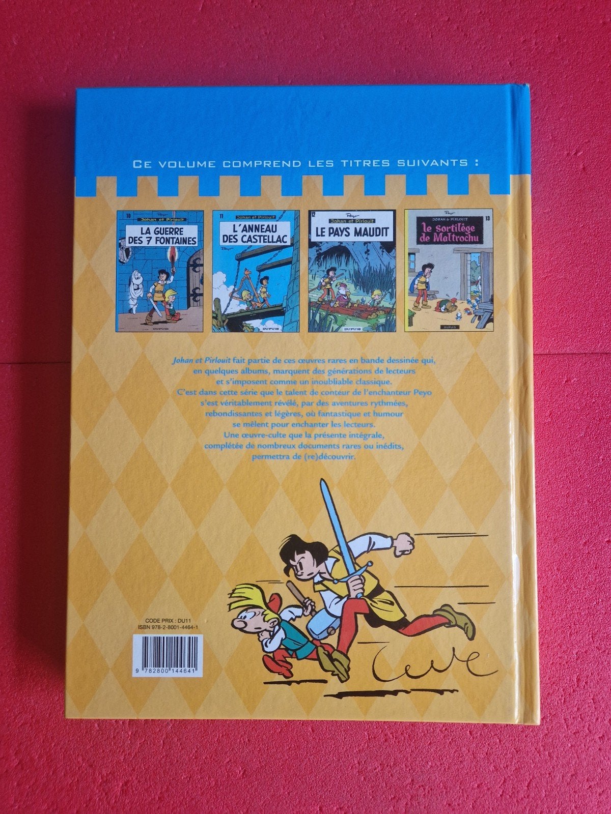 bd Johan et pirlouit intégrale 4, Enlèvement ou Envoi