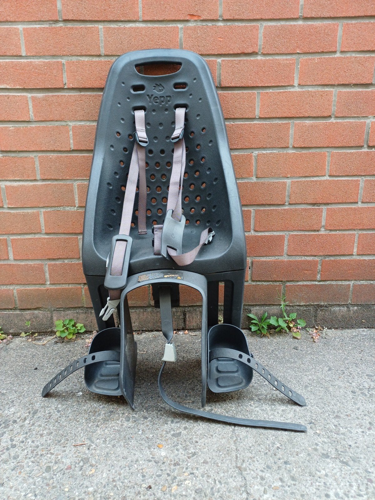 Thule yepp maxi fietstoeltje, Fietsen en Brommers, Ophalen, Achterzitje, Voetsteuntjes