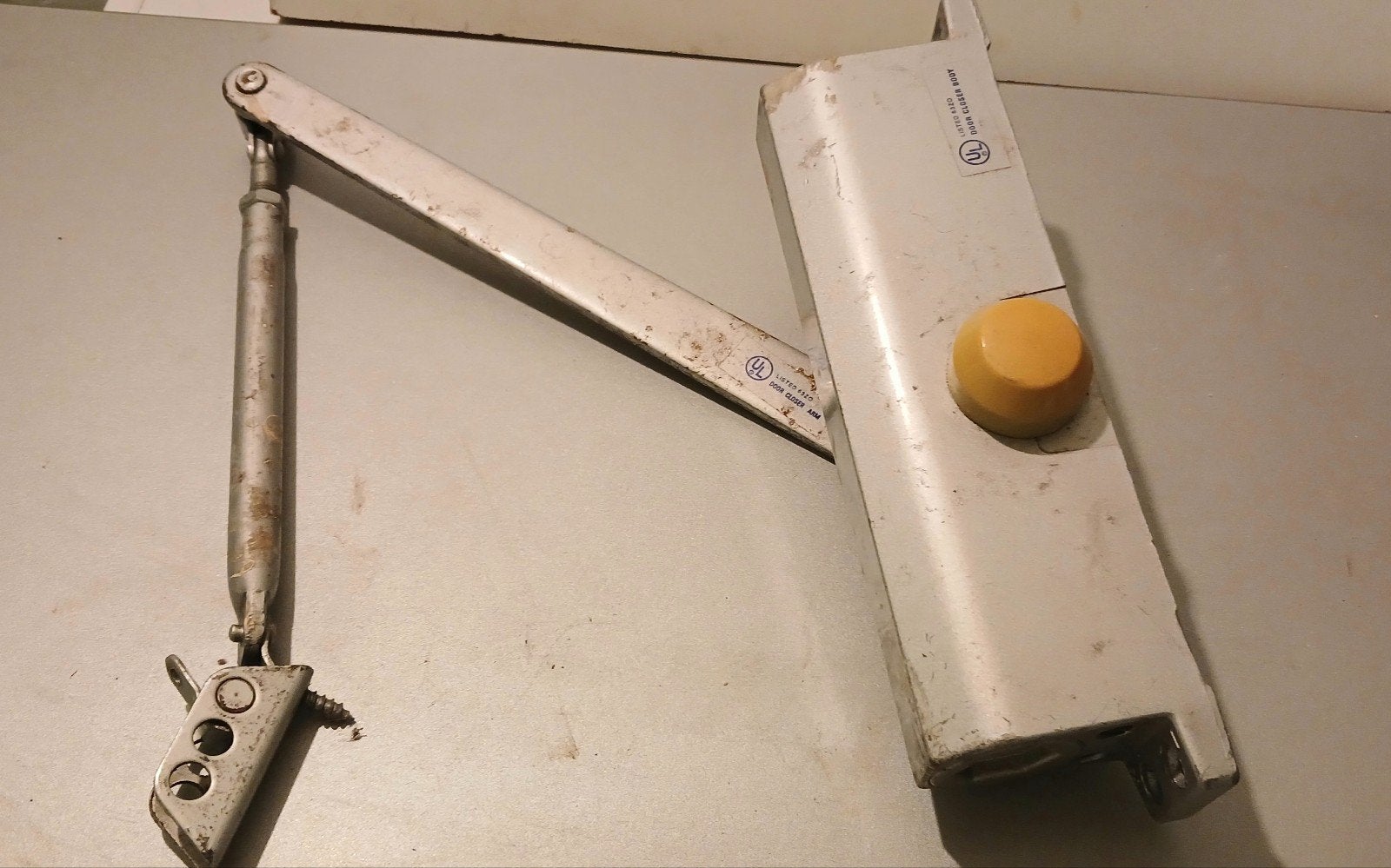 Hydraulische deurdranger (deurbel), Doe-het-zelf en Bouw, Ophalen, Metaal