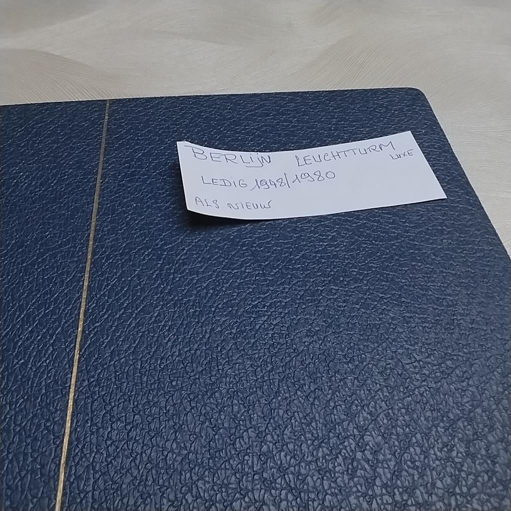 BERLIJN ledig LEUCHTTURM LUXE album 1948/1980, Ophalen of Verzenden