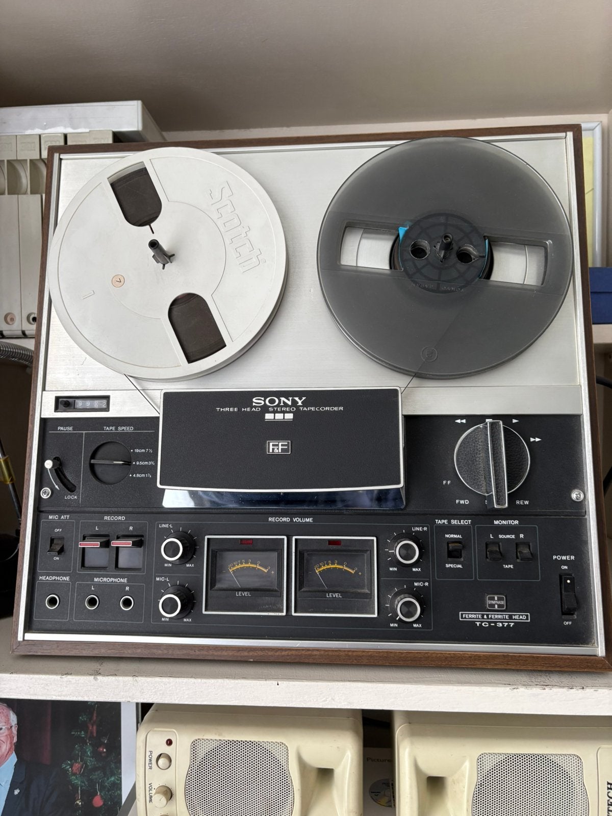 Lecteur et enregistreur de bandes magnétiques, TV, Hi-fi & Vidéo, Enregistreurs audio, Enlèvement, Magnétophone, Avec bandes